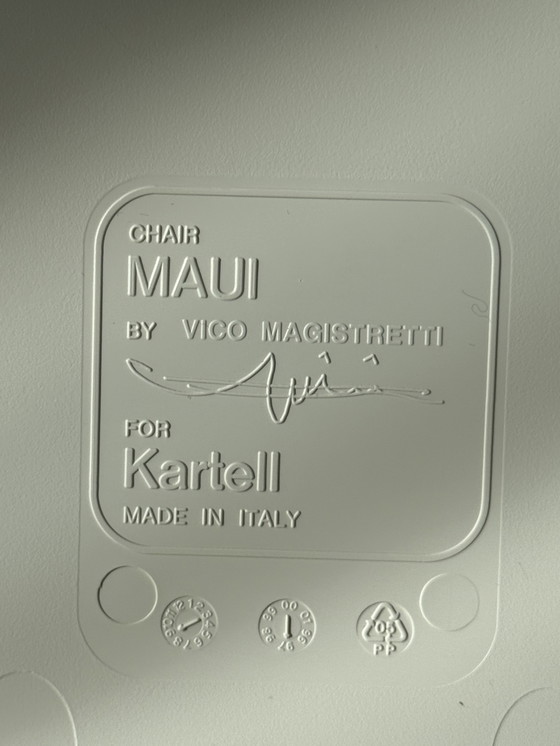 Image 1 of Chaise Maui Jim de 1998 « fabriquée en Italie »