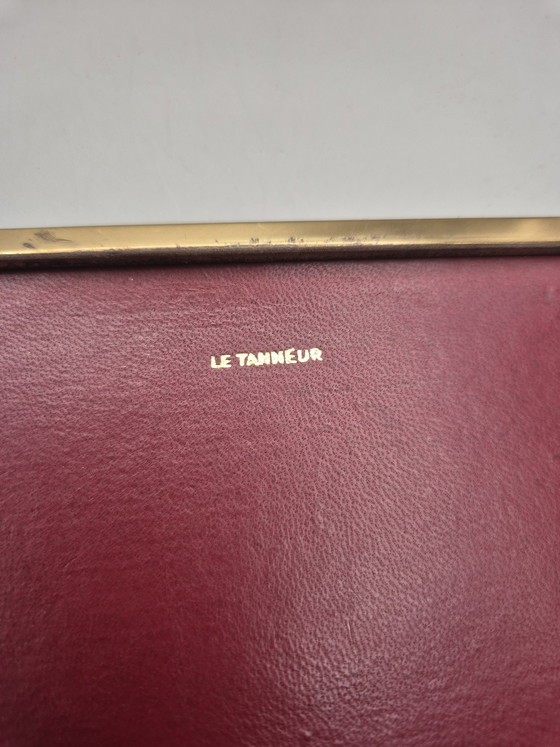 Image 1 of Vintage leren fotohouder – Le Tanneur