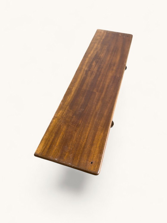 Image 1 of Deens vintage hangend kastje met 2 lades