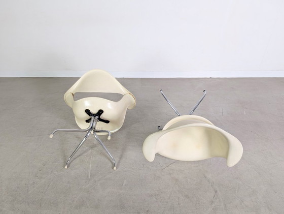 Image 1 of 2x Fauteuil DAF Swag Leg, Charles Eames, George Nelson, Herman Miller