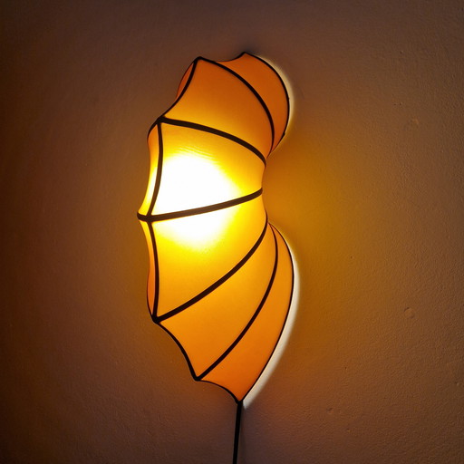 Lampe murale vintage Lampe Cocoon Lampe murale orange Lampe vintage