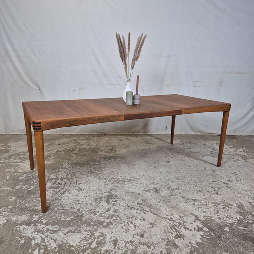 H.W. Klein, Bramin table à rallonge danoise vintage des années 1960
