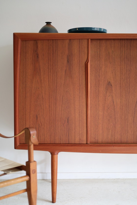 Vintage Hoog Dressoir Axel Christensen, Jaren 50/60 – Aco Møbler, High boards, Wood (photo 6 of 13)
