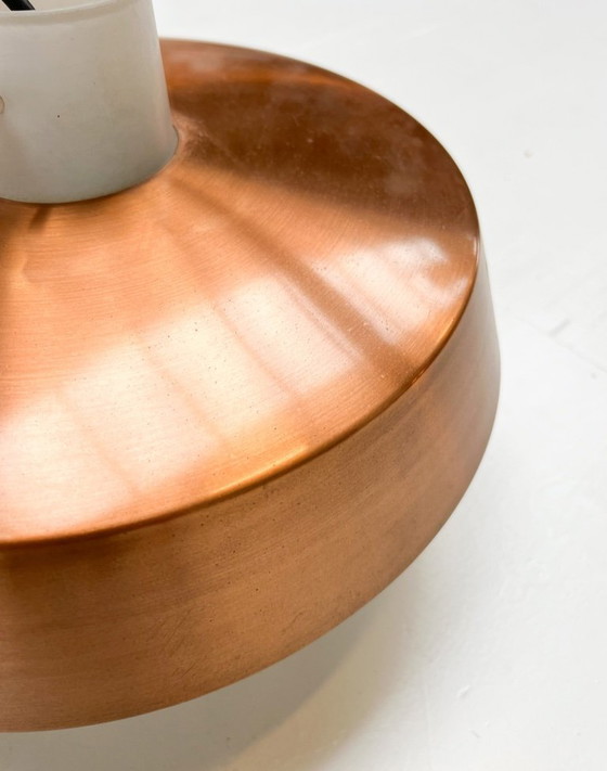 Image 1 of Lampe design en cuivre du milieu du siècle, années 1960