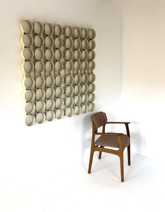 Image 1 of Vintage space age wall panel '70