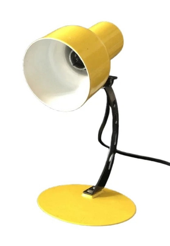 Image 1 of Lampada vintage Richard Essig – Metallo giallo – Anni '70/'80 – Design industriale
