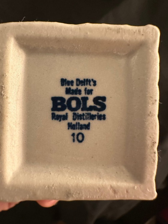 Image 1 of Maisons KLM en faïence bleue de Delft (n° 10, 12, 22, 35, 42 et 63)