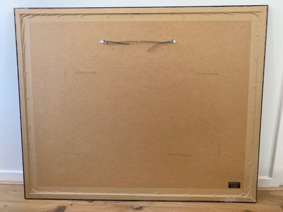 Image 1 of Color lithograph by noted Belgian artist Jan Cox