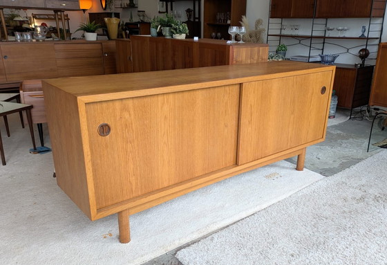 Image 1 of Buffet danois vintage unique pour vinyles