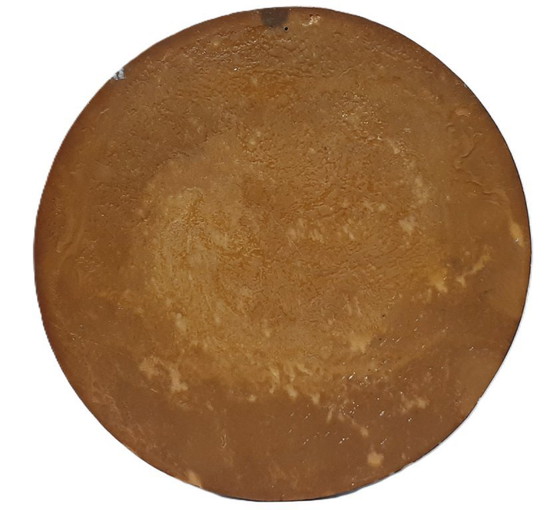 Image 1 of Decorazione murale in rame battuto martellato d'epoca con tema di caccia, cinghiale