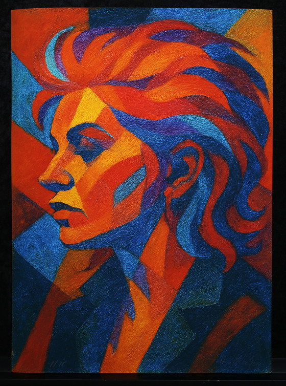 Image 1 of Moccha, Karmen - Cindi Lauper - Giclée/Hahnemühle - Hand Signed