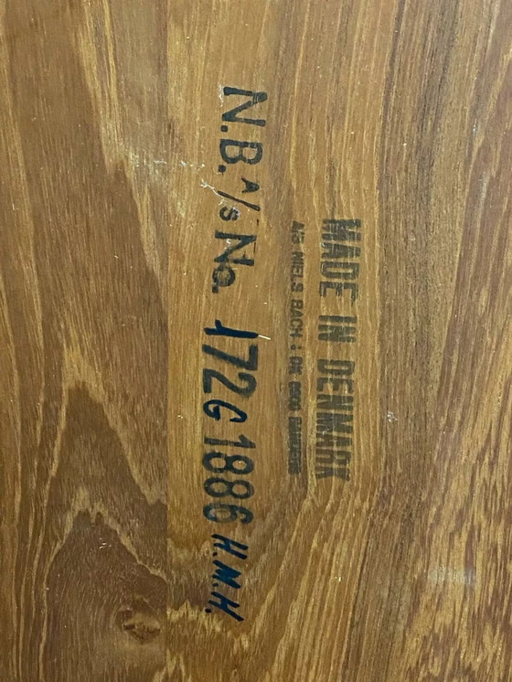 Image 1 of 60er 70er Jahre Teak Tisch Beistelltisch Coffee Table Niels Bach Design Denmark