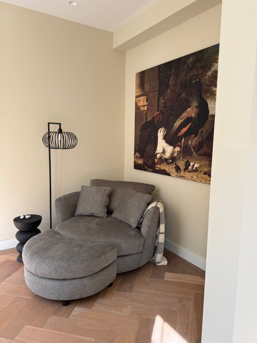 Poltroncina girevole Alice Bommel Wonen