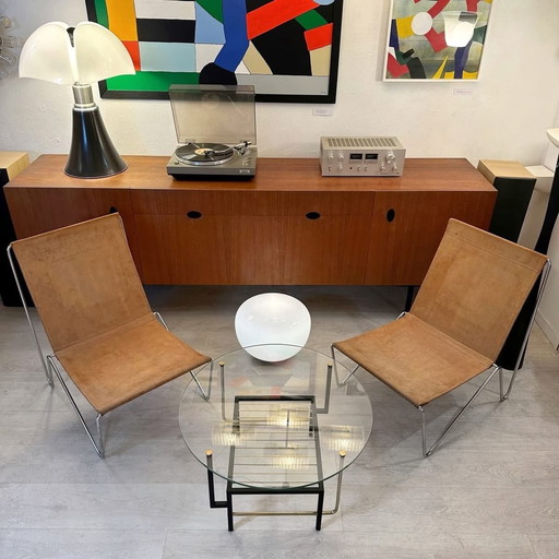 Een paar loungestoelen van Verner Panton, 1950