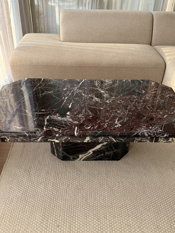 Vintage Marmeren Salontafel – Marble (photo 9 of 12)