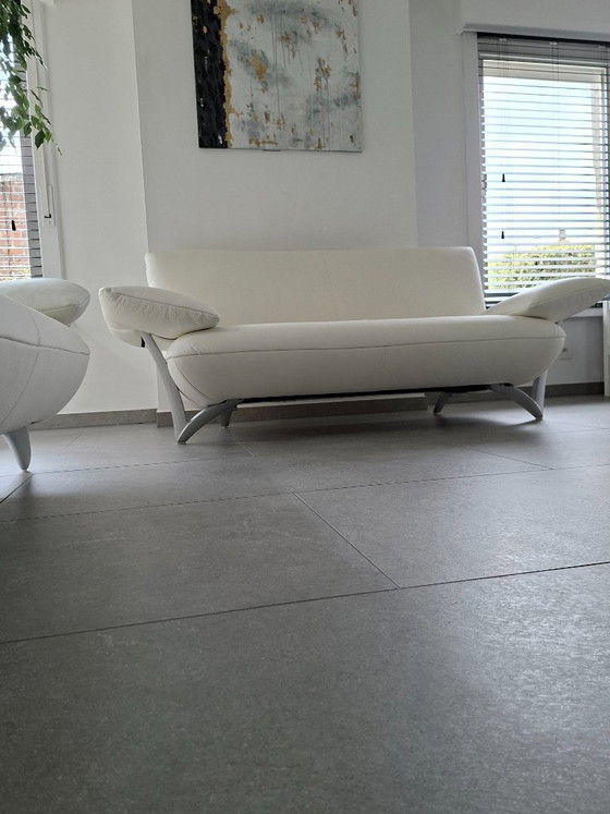 Image 1 of Rolf Benz 2-Sitzer + 3-Sitzer Lederausstattung, aufgearbeitet