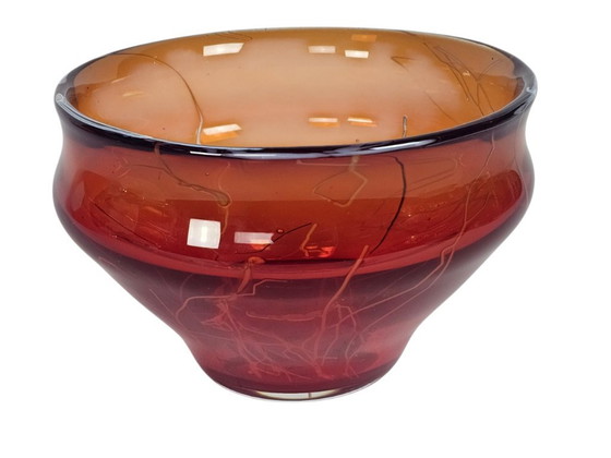 Image 1 of Sklárna Svojkov - Jiří Haidl - Iridescent - Designer Glass - Etched Signature - 2005