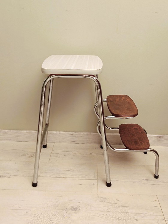 Image 1 of Vintage opstapje uit de jaren 60/70