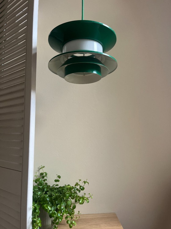 Image 1 of Lampada a sospensione vintage Trava - Carl Thore - Granhaga - Lampada di design svedese