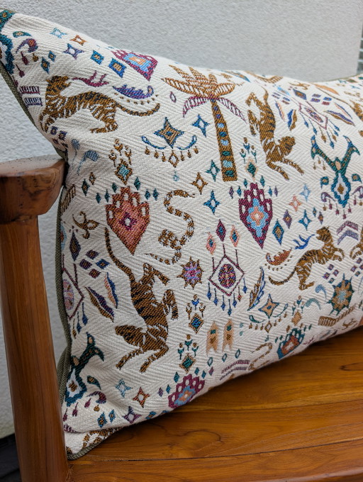 Coussin décoratif Jacquard