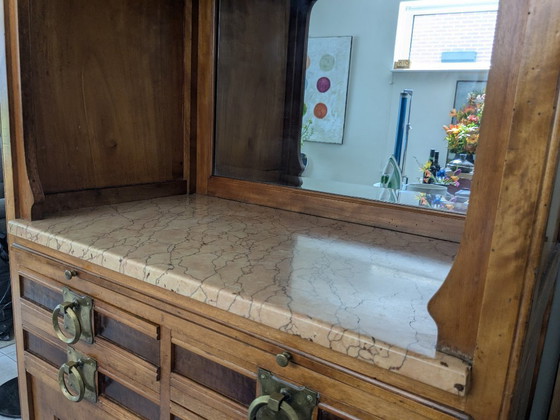 Image 1 of Antique buffet cabinet Art Nouveau/Deco