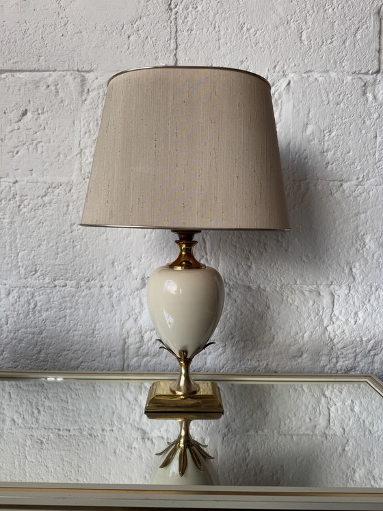 Image 1 of Lampada a forma di uovo di ananas di Le Dauphin, anni '70