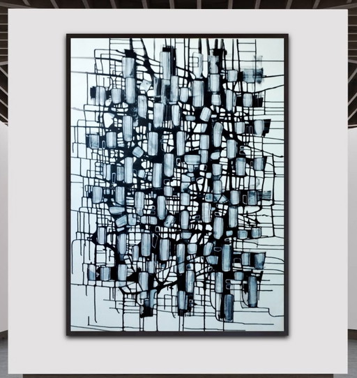 Natia Antadze Abstract Composition t