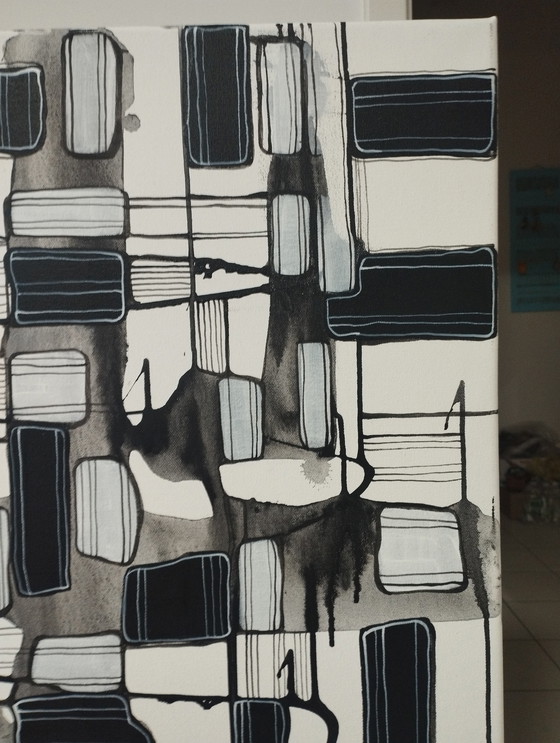 Image 1 of Natia Antadze Abstrakte Komposition XXL 