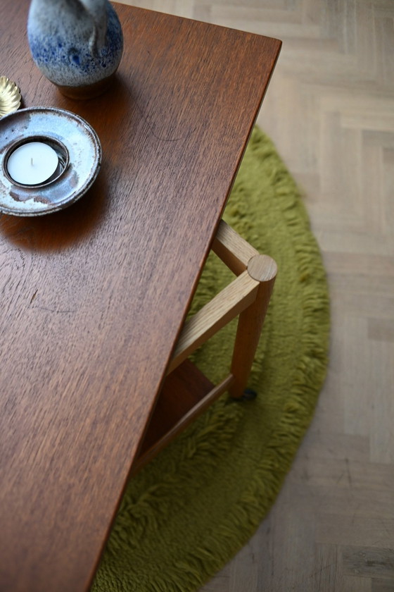 Image 1 of Carrello/tavolino/tavolo da salotto svedese vintage Poul Volther per Gemla