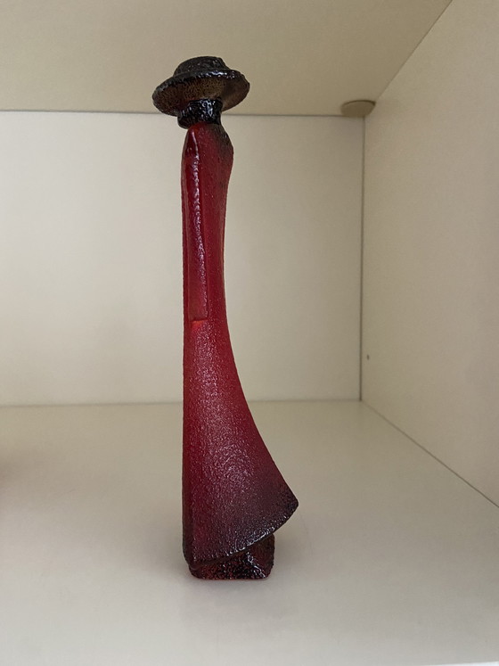 Image 1 of Glazen dame van Kosta Boda ontwerper Kjell Engman