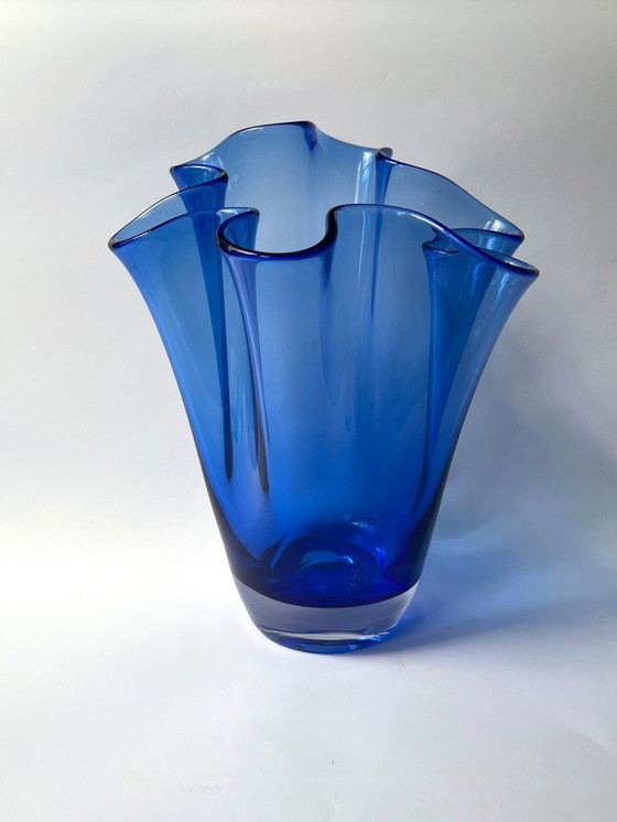 Image 1 of Design danese - Vaso Laguna Vaso Hankerchief Per Lütken per Holmegaard