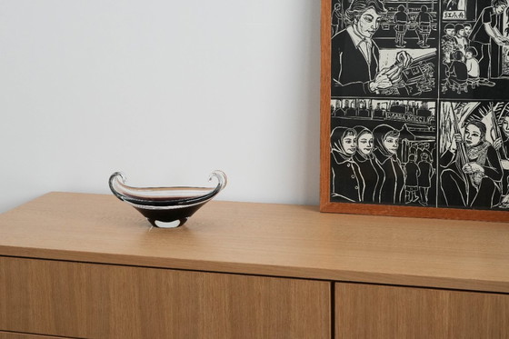 Image 1 of Schaal, Murano glas, Italiaans ontwerp, jaren 1950, productie: Italië