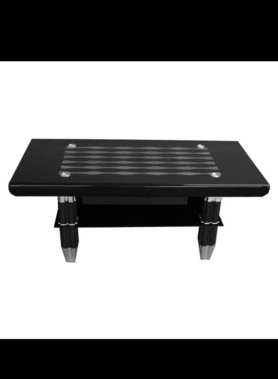 Image 1 of negen marmeren salontafels