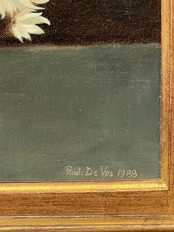Rudi de Vos. Still life with flowers. – Paintings & Drawings, Wood (photo 4 of 5)