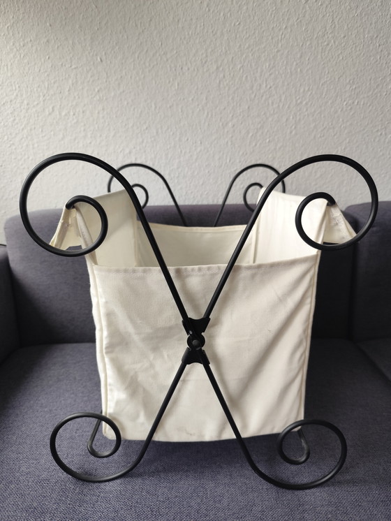 Image 1 of Portariviste Ikea Allamala, bianco, cotone, metallo, vintage Y2K