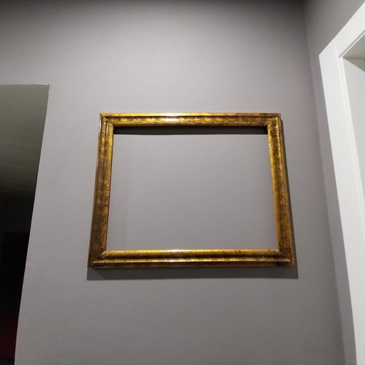 Specchio in legno dorato classico vintage Julklapp Christmasgift - Eleganza senza tempo