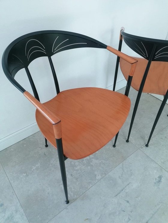 Image 1 of 2 Sedie Postmoderne Tedide Italia anni '80