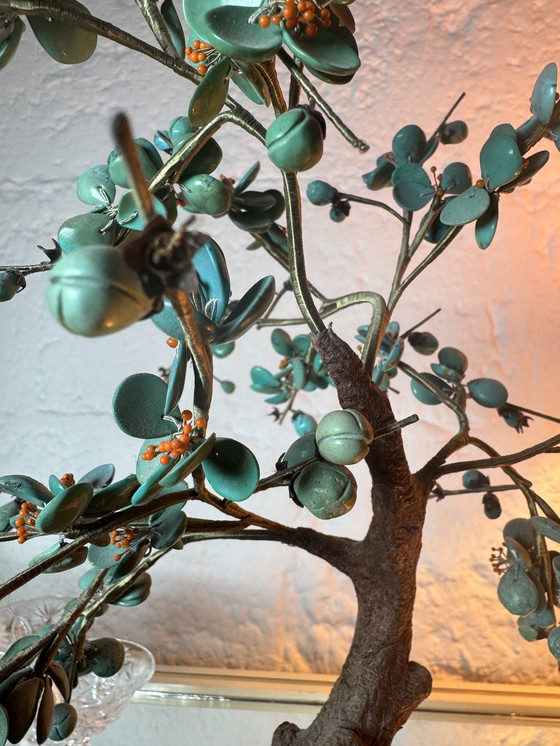 Image 1 of Bonsai turchese e cloisonné, periodo Repubblica Cinese