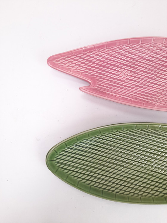 Image 1 of Set of 2 Boch Keralux Cordaline pocket trays 