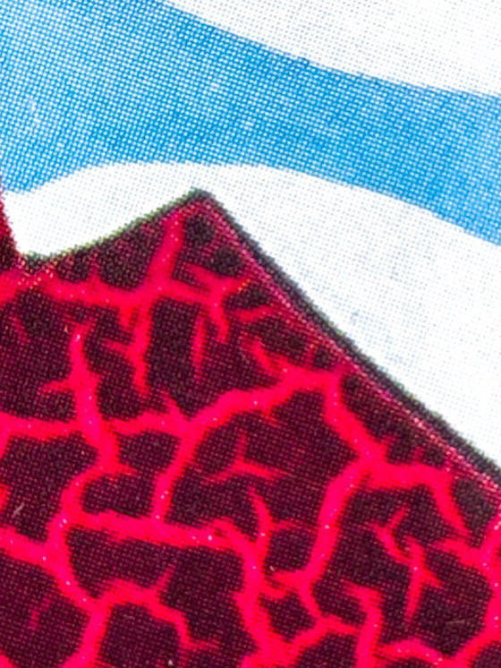 Image 1 of 🎨 Luna Luna – Friedensreich Hundertwasser – 1987 – cartel original | 84,1 × 59,4 cm | Suiza