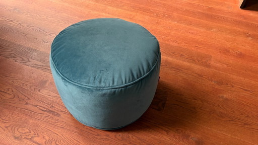 Pouf en velours Fatboy Point (couleur : Cloud)