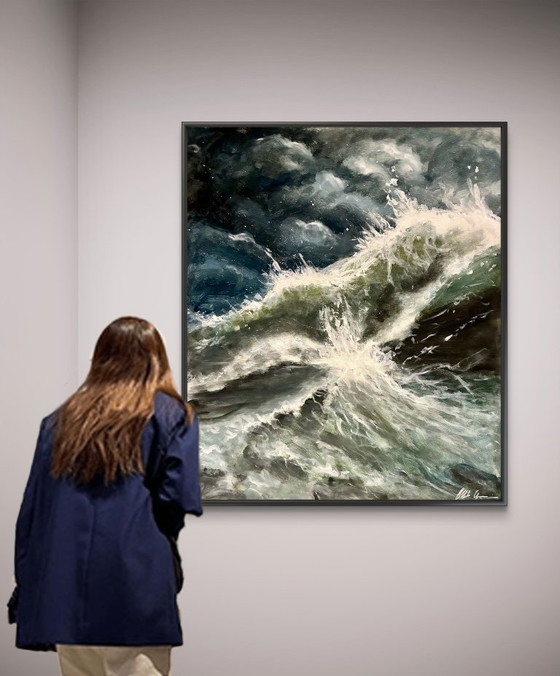 Image 1 of Walter Geraci - Stormy Sea