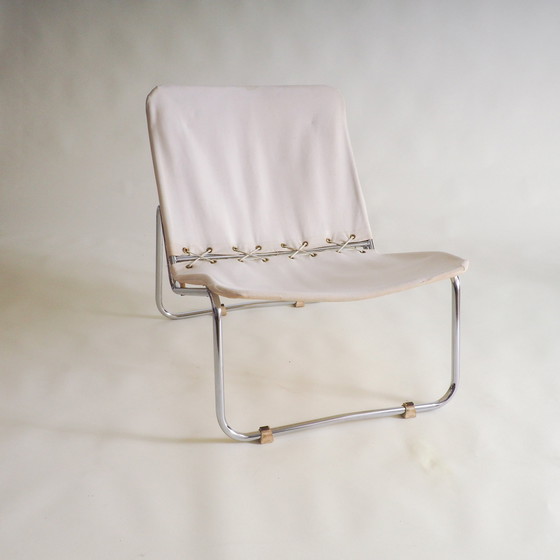 Image 1 of Vintage minimalistische lounge stoel