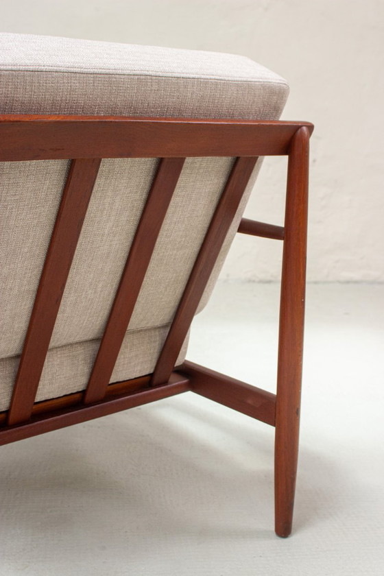 Image 1 of 2 poltrone vintage in teak, poltrona danese di metà secolo, anni '60