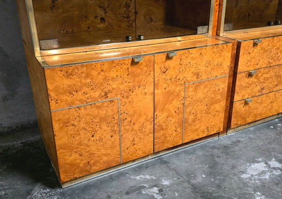 Image 1 of Set vitrines ontworpen door Jean-Claude Mahey voor Roche Bobois, 1970.