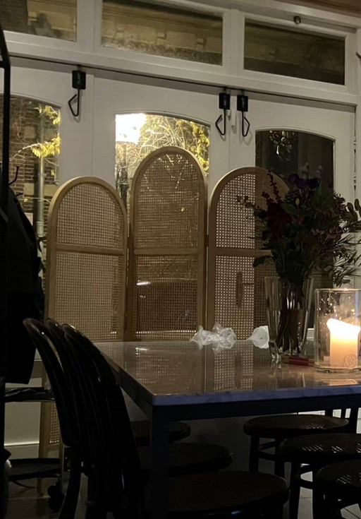 Raumteiler / HK Living Raumteiler aus Gurtband, natur