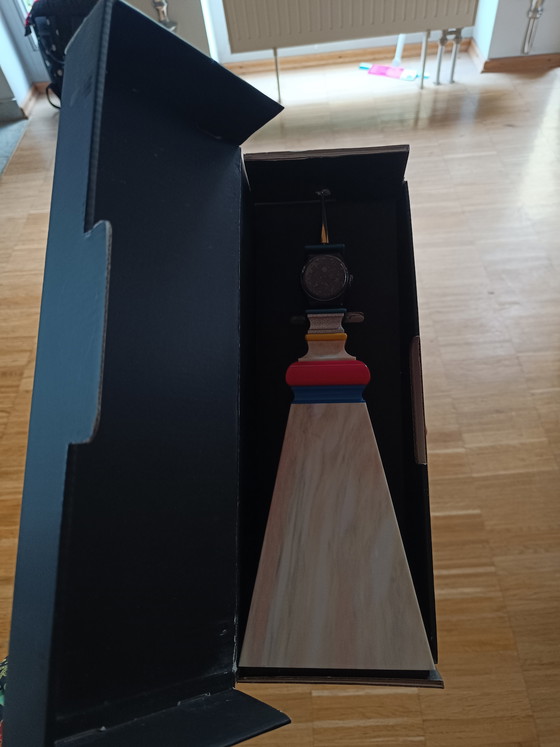 Image 1 of Swatch Special Mendini Tower 1998 horloge de table designer Alessandro Mendini