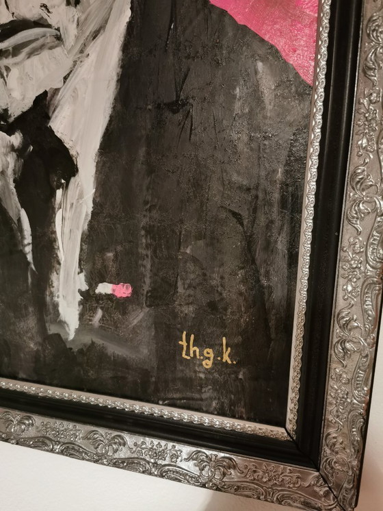 Image 1 of Portrait Karl Valentin Kunst Gemälde Pop Art