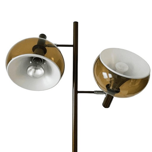 Lampadaire Dijkstra de style futuriste des années 1970, avec spots intégrés