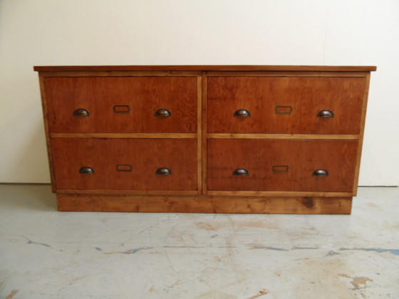 Image 1 of Vintage Apothecary Cabinet With Drawers